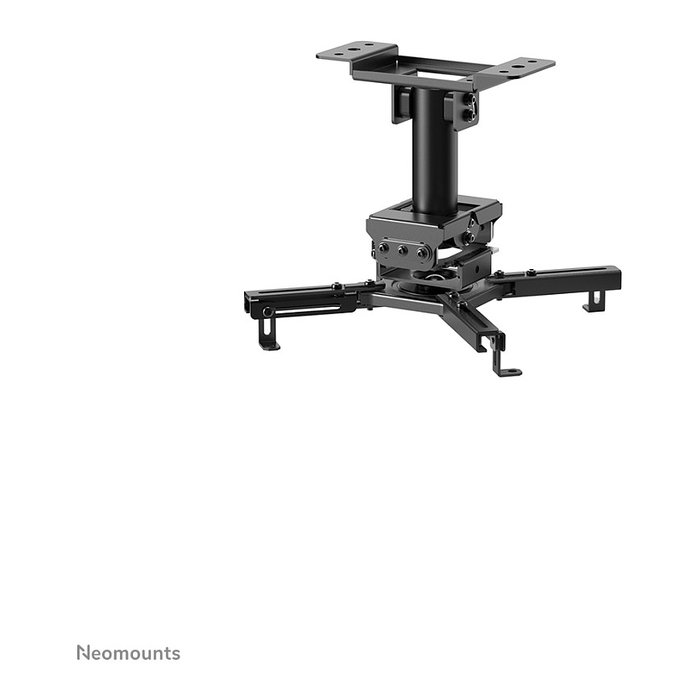 Neomounts Deckenhalter Projektor -45kg negro schwenk - Soporte de techo para proyector con capacidad 45 kg, ajustable