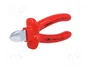 KNIPEX Alicates de corte diagonal aislados 160mm