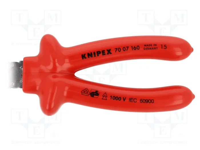 KNIPEX Alicates de corte diagonal aislados 160mm KNIPEX Alicates de corte diagonal aislados 160mm