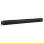 Equip 125298 Patch Panel 24 Puertos RJ45 Cat3 1U 19" Rack Negro RoHS
