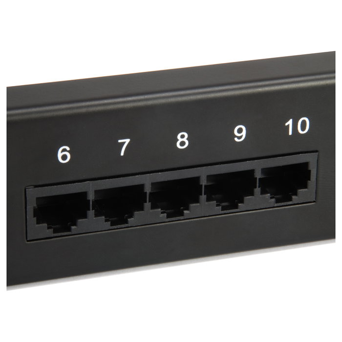EQUIP Patchpanel 25 puertos RJ45 Cat3 19 pulg. UTP 1HE ISDN negro EQUIP Patchpanel 25 puertos RJ45 Cat3 19 pulg. UTP 1HE ISDN negro