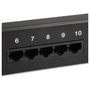EQUIP Patchpanel 25 puertos RJ45 Cat3 19 pulg. UTP 1HE ISDN negro