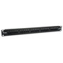 EQUIP Patchpanel 25 puertos RJ45 Cat3 19 pulg. UTP 1HE ISDN negro
