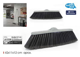 Inde Escoba Eco-1006 Supernet, Dimensiones 38.7 x 9.2 x 10.5 cm, Peso 8.66 kg (24 Unidades)