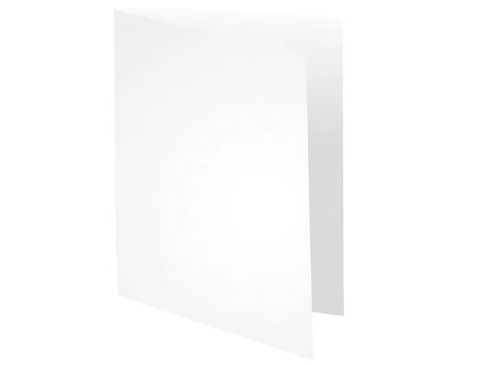 Exacompta Subcarpeta de Cartulina Blanca DIN A4 220 g Certificado PEFC