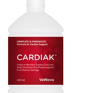 Vetnova Cardiak Care 400ml con tapón dosificador y jeringa