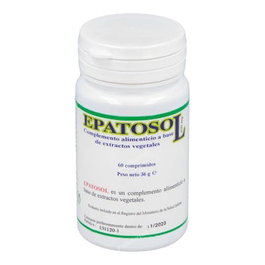 HERBOPLANET Epatosol 60 Comprimidos - Cardo Mariano, Alcachofa y Silimarina para Mantenimiento Hepático