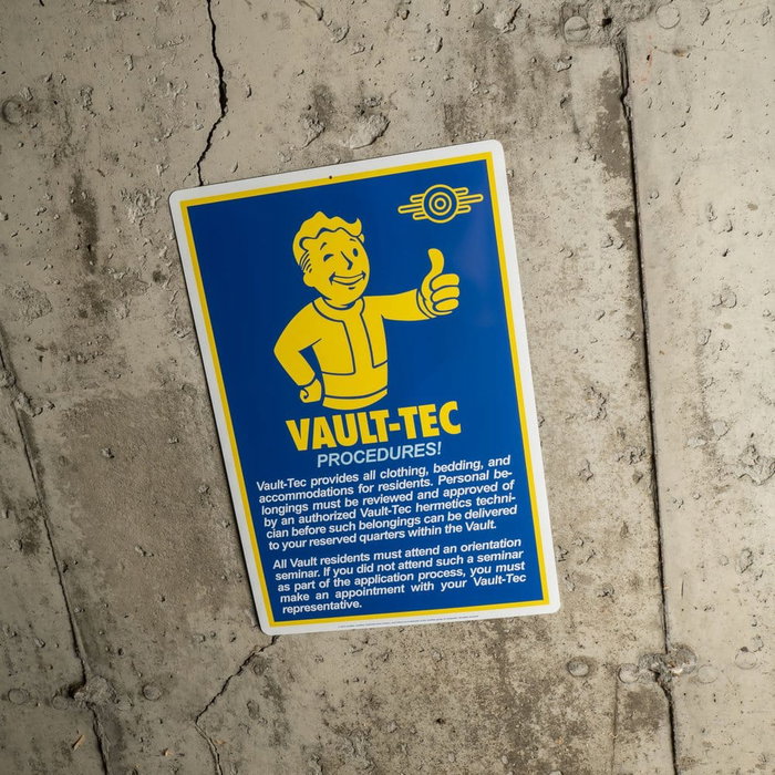 Trick Or Treat Studios Cartel de metal Fallout