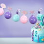 Party Time Guirnalda Globos Sirena para Fiestas
