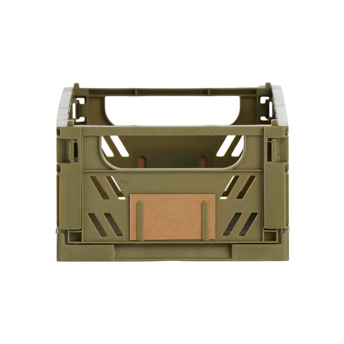 Day Juego de 2 Cajas Plegables y Apilables 17x12,5 cm Verde Oliva Capacidad 1.2L Day Juego de 2 Cajas Plegables y Apilables 17x12,5 cm Verde Oliva Capacidad 1.2L