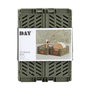 Day Juego de 2 Cajas Plegables y Apilables 17x12,5 cm Verde Oliva Capacidad 1.2L