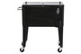 DKD Home Decor Nevera Terraza Y Jardin Negro 43 x 80 x 74 cm