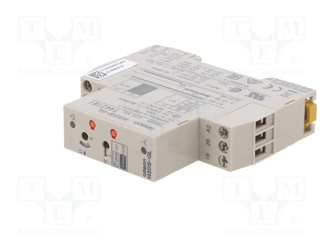 OMRON H3DS-GL Relé de tiempo 1s÷120s SPST-NO x2 250VAC/5A