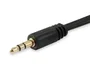 Equip 147941 Divisor de Audio, Cable Jack 3.5mm Macho a 2 Jack 3.5mm Hembras Negro, Longitud 0.13m, PVC