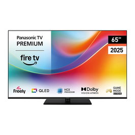 Panasonic TV-65W85BEZ Smart TV QLED 65" (164 cm) 4K Ultra HD 100 Hz Fire OS Dolby Atmos HDR10+ FreeSync Alexa Negro