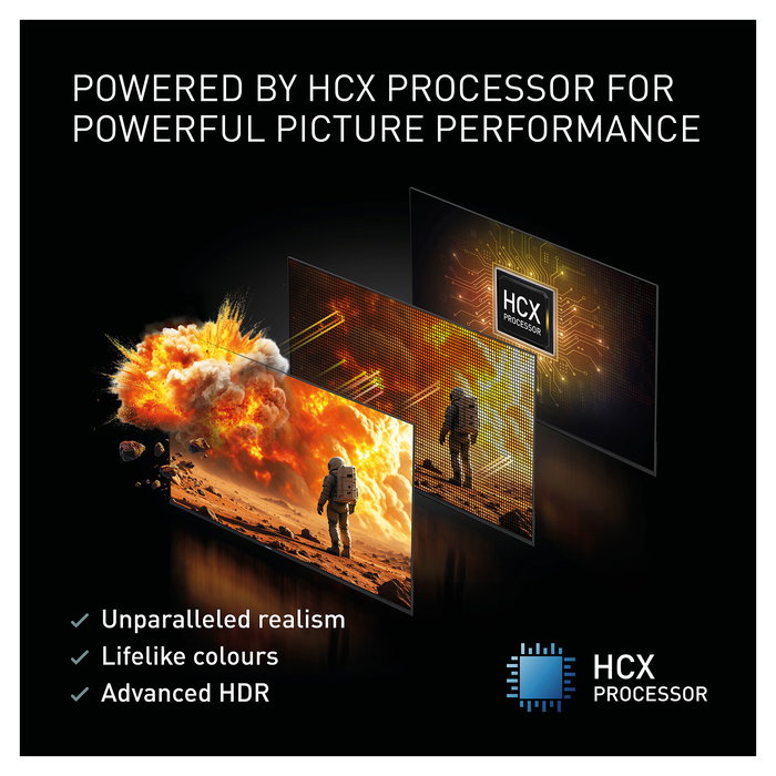 Panasonic TV-65W85BEZ Smart TV QLED 65" (164 cm) 4K Ultra HD 100 Hz Fire OS Dolby Atmos HDR10+ FreeSync Alexa Negro