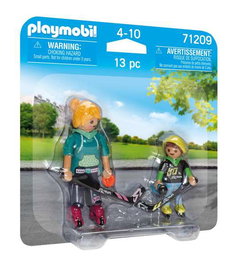 Playmobil Hockey sobre Patines Pack Duo para Niños a partir de 4 Años
