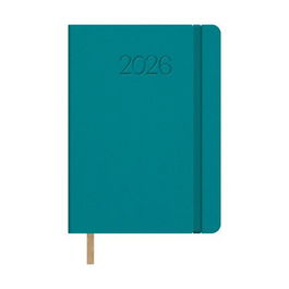 Agenda Anual (2026) Dohe Manhattan Cosida Tapa Extra Polipiel Con Goma 140X200 D/P Verde