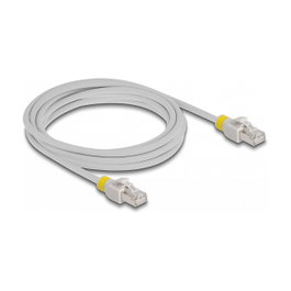 DeLOCK Cable de red RJ45 Cat.6A S/FTP con clips de colores 3 m
