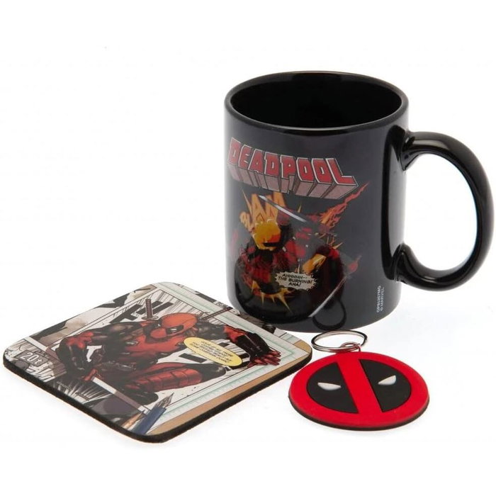 Pyramid International Pack de Regalo Deadpool Merc With a Mouth con Taza, Llavero y Posavasos Skw: B1KG9ZTRRD, EAN: 5050293852072