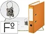 Esselte Archivador de Palanca Folio Lomo 75 mm Rado Naranja Carton Forrado PVC