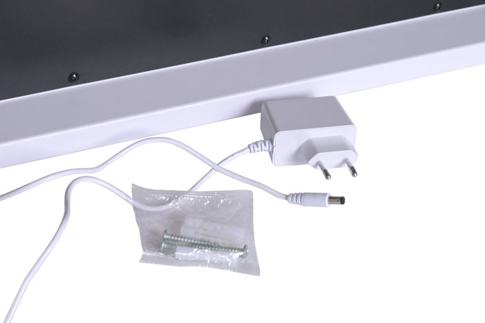 DKD Home Decor Espejo LED de Cristal 80x12x62 con 18 Bombillas y Control Táctil DKD Home Decor Espejo LED de Cristal 80x12x62 con 18 Bombillas y Control Táctil