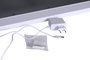 DKD Home Decor Espejo LED de Cristal 80x12x62 con 18 Bombillas y Control Táctil
