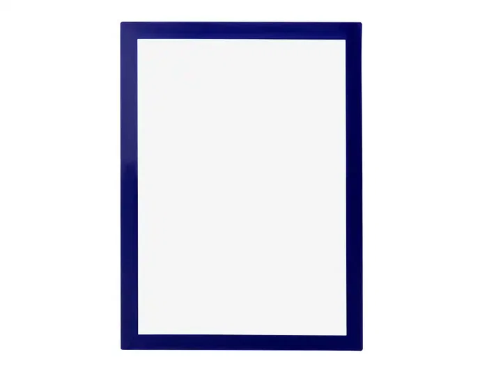Liderpapel Marco Porta Anuncios Magnético DIN A4 Adhesivo Removible Color Azul