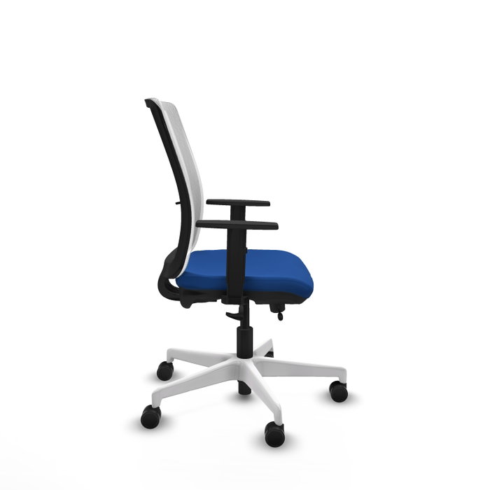 PIQUERAS Y CRESPO Silla de oficina Haches Azul y Blanco PIQUERAS Y CRESPO Silla de oficina Haches Azul y Blanco