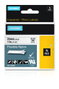 Dymo Cinta de Etiquetas Industrial ID1-24 Negro sobre Blanco 24mm x 3,5m