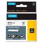 Dymo Cinta de Etiquetas Industrial ID1-24 Negro sobre Blanco 24mm x 3,5m