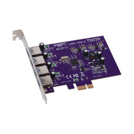 Sonnet Allegro Adaptador de 4 puertos USB 3.0 PCIe MAC/PC USB3-4PM-E