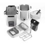 Delonghi PremiumFry F44532CZ Freidora eléctrica semiprofesional - Acero inoxidable
