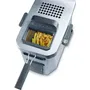 Delonghi F44532CZ Freidora Eléctrica Semiprofesional PremiumFry - Acero Inoxidable, 5L Aceite, 1.5kg Papas