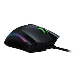Razer Mamba Elite - Ratón Gaming Óptico Ergonómico para Diestros, 16000 DPI, 9 Botones Programables, Cable USB 2.1m, Negro