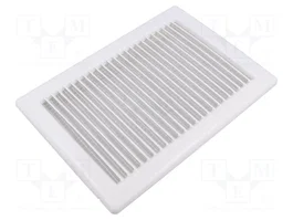 DOSPEL S.A. Rejilla de ventilación blanca en ABS