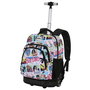Karactermania Mochila Trolley Barbie Comic Escolar con Ruedas 47x32x25 cm