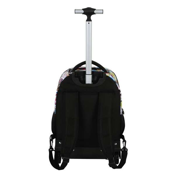 Karactermania Mochila Trolley Barbie Comic Escolar con Ruedas 47x32x25 cm Karactermania Mochila Trolley Barbie Comic Escolar con Ruedas 47x32x25 cm