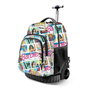 Karactermania Mochila Trolley Barbie Comic Escolar con Ruedas 47x32x25 cm