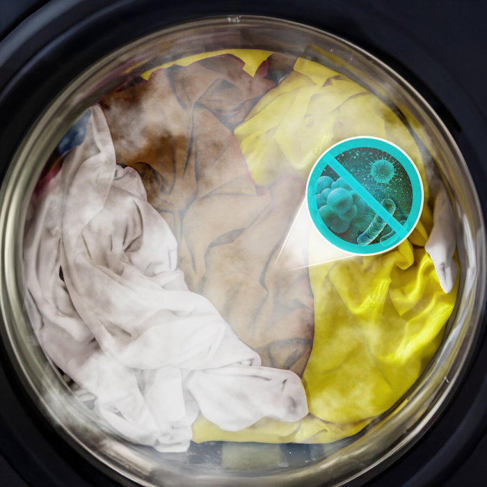 Cecotec Lavadora-Secadora 8580 Inverter Titanium 8/5kg 1400rpm Motor Inverter Acero Gris