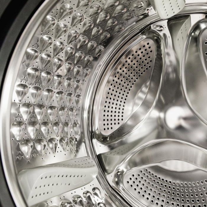 Cecotec Lavadora-Secadora 8580 Inverter Titanium 8/5kg 1400rpm Motor Inverter Acero Gris