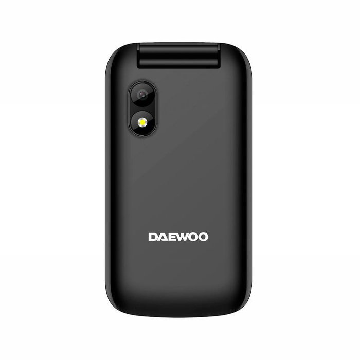 Daewoo TELEFONO MOVIL 4G SENIOR Concha Doble Pantalla 2.8 + 1.77 Pulgadas Dual SIM