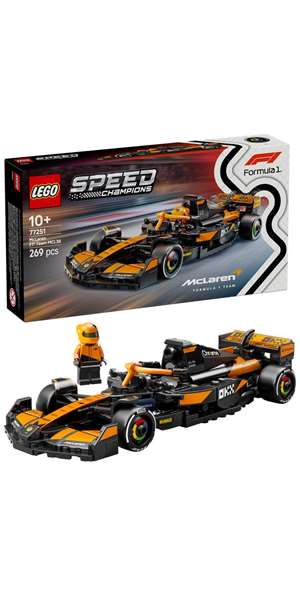 LEGO Speed Champions McLaren F1 Team MCL38 77251 LEGO Speed Champions McLaren F1 Team MCL38 77251