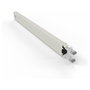 PATCHBOX Kupferkassette patchbox.one, 8RU (0.8m), Cable de Red Cat. 6a U/FTP STP, PoE+, RJ-45 Macho, Blanco