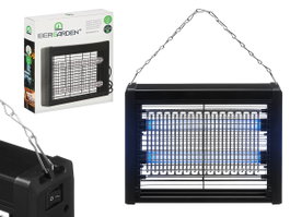 Ibergarden Lámpara Antimosquitos Eléctrica Negro 27.5x23.7x6 cm con Cable 110 cm - Plástico PP PVC (Set de 6)