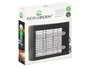 Ibergarden Lámpara Antimosquitos Eléctrica Negro 27.5x23.7x6 cm con Cable 110 cm - Plástico PP PVC (Set de 6)