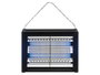 Ibergarden Lámpara Antimosquitos Eléctrica Negro 27.5x23.7x6 cm con Cable 110 cm - Plástico PP PVC (Set de 6)