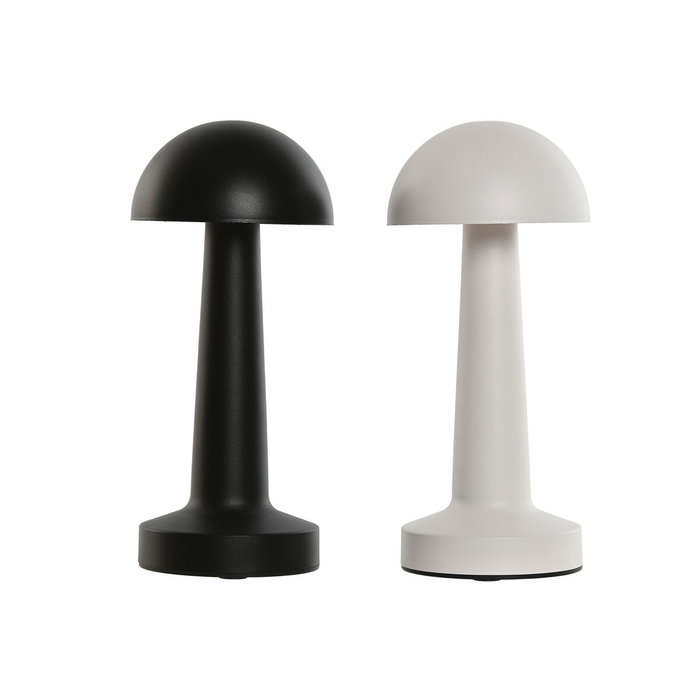 DKD Home Decor Lámpara de Sobremesa LED Recargable Táctil, Pack de 2