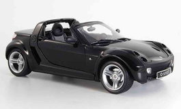 Maisto Fresh Metal Smart Roadster, Coche de juguete Negro 1:64