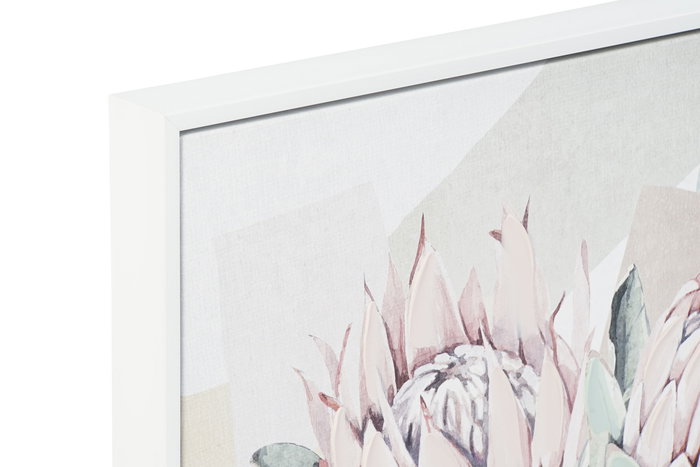 DKD Home Decor Cuadro Scandi Multicolor 53 x 73 x 4.5 cm (2 Unidades)